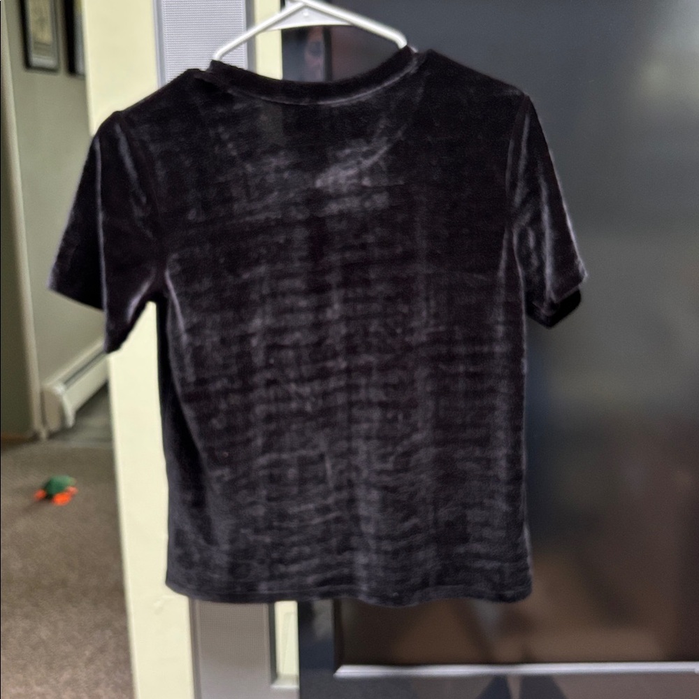 Vintage KISS Velour Women’s Top Sz Small - Picture 4 of 4